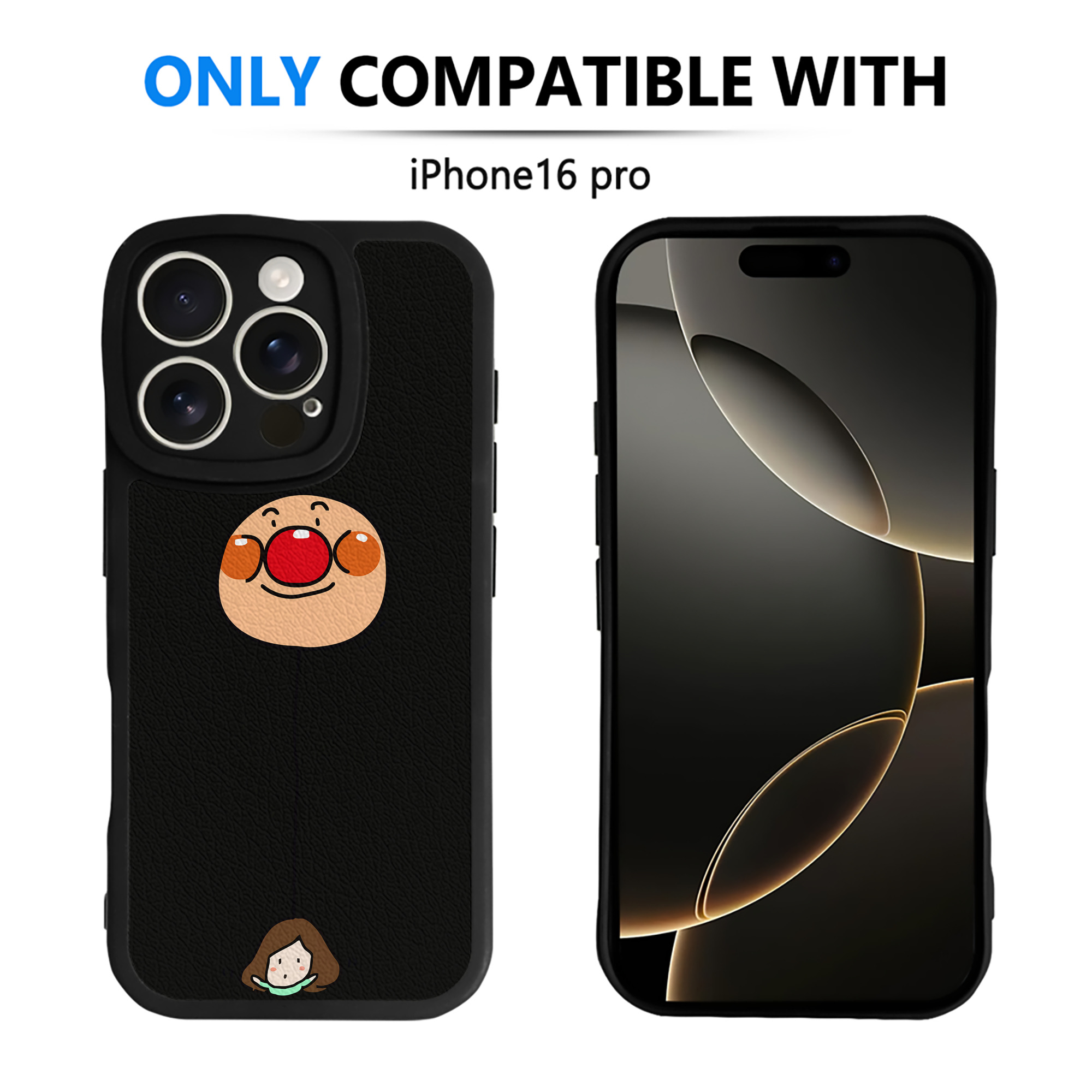 （画像用） アンパンマン Anpanman 【iPhone 16シリーズ対応】シリコンスマホケース（レザー調） 材質：シリコン